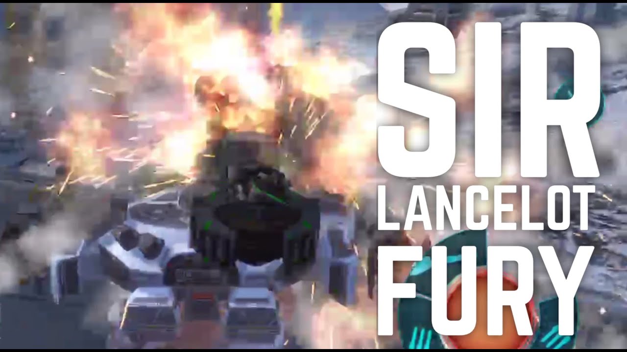 Sir Lancelot + Fury Gameplay - War Robots [WR]