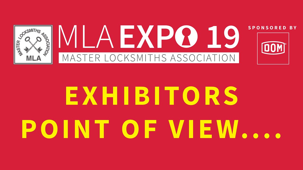 MLA Expo 2019  - Exhibitor Thoughts (Burton Safes,ABUS,SKS, ISEO,Securitkey) | English Subtitles