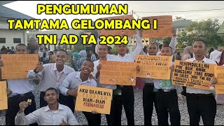 BAGIAN 1 - PENDIDIKAN TAMTAMA GELOMBANG 1 TNI AD TA 2024 #video #hadimustofa77