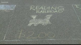 Post Falls kids create giant Monopoly board