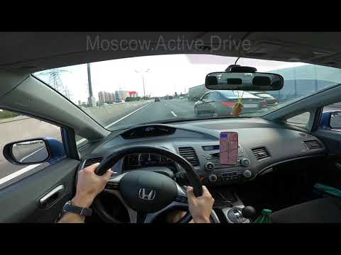 МКАДбургринг моя любимая гоночная трасса l POV Honda Civic 4D