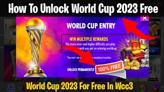How To Unlock  Icc World Cup 2023 In Wcc3 For Free 🔥 Unlock Icc World Cup 2023 For Free In Wcc3 screenshot 5