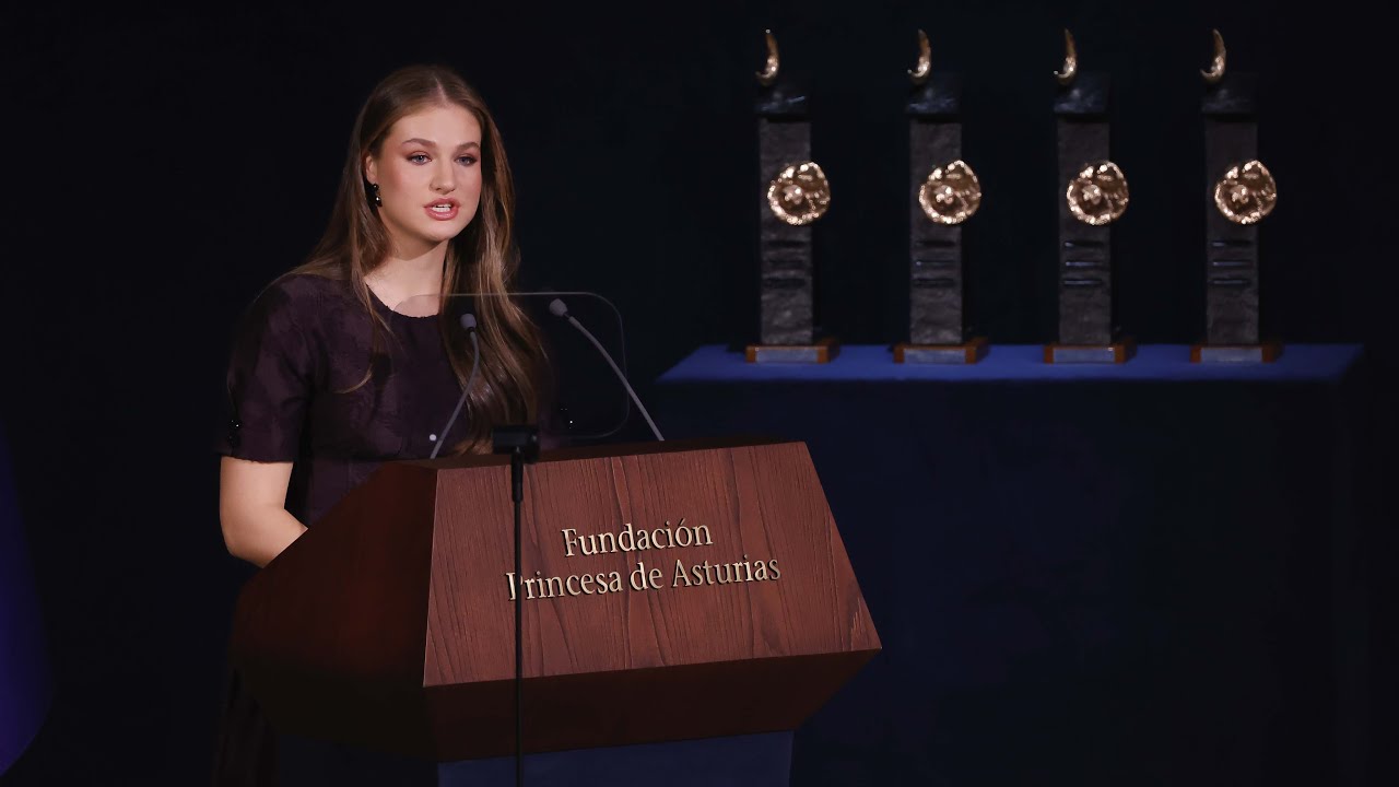 Palabras de S.A.R. la Princesa de Asturias 2025 / 2025 Speech by HRH the Princess of Asturias
