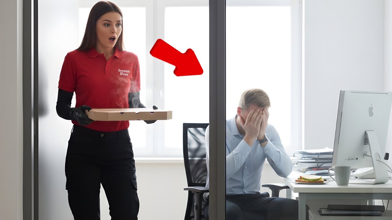 La Livreuse de Pizza Sauve Le Milliardaire Ruiné d’une Cyberattaque et Transforme Sa Vie À Jamais...