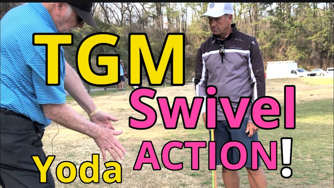 TGM The Golfing Machine! True Swivel Action In & Out HINGE Action