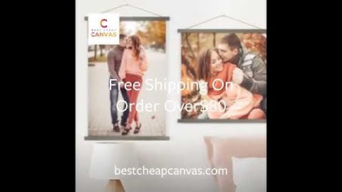 Print Photo on canvas: 90% Off On All Canvas Prints / Started At $5.99 / #canvas #canvasprint