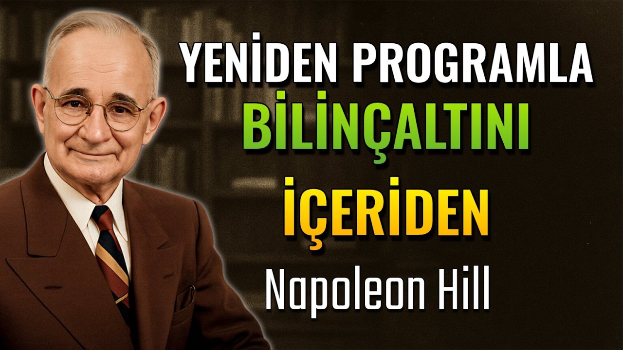 İçsel süreç, bilinçaltını yeniden programlar. (Napoleon Hill)