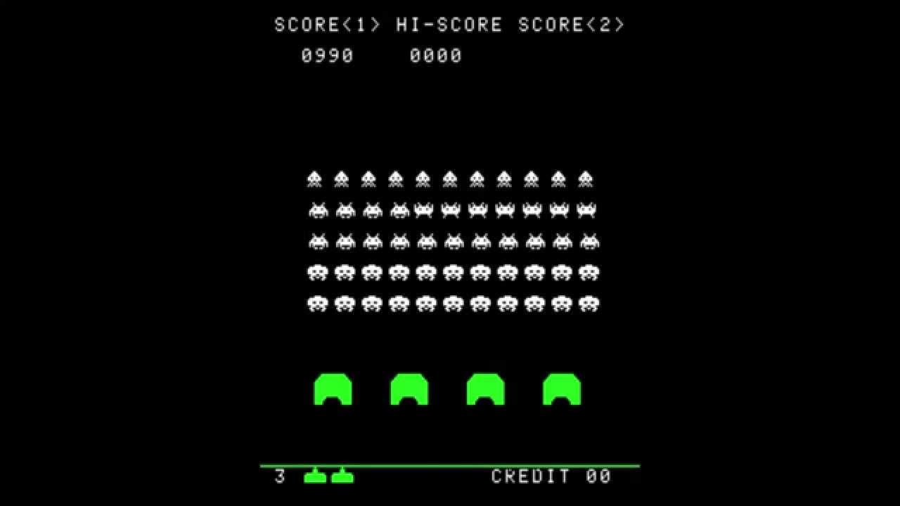 Space Invaders 1978 - Arcade Gameplay