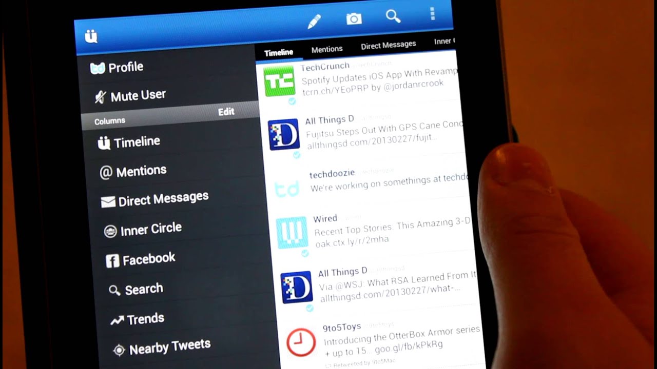 UberSocial - a free app that makes Twitter better - YouTube