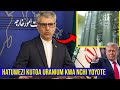 IRAN RESPONDS TO TRUMP ABOUT URANIUM WE CANNOT GIVE URANIUM TO ANY COUNTRY IT IS OF GREAT VALU 
