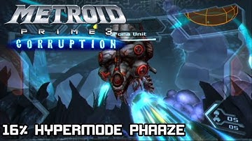 Metroid Prime 3 - 16% Hypermode Phaaze