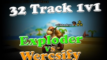[MKWii] 32 Track 1v1 Highlights VS Wercsify