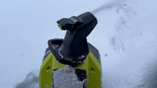 Ryobi 40V Hp 18-Inch Brushless Cordless Electric Snow Blower