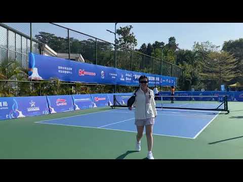 Women's Singles : January 9, 2026 China-ASEAN Pickleball Open Tournament at the Li-Ning Sports Park