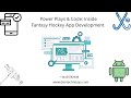 Power Plays &amp; Code Inside Fantasy Hockey App Development  #FantasyHockeyApp  #fantasysports