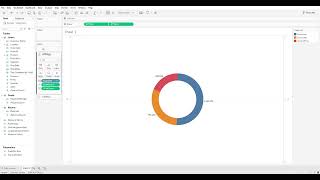 how to create donut chart in tableau desktop