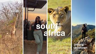 South Africa Travel Vlog 🇿🇦: Cape Town, Joburg & Luxury Safari