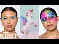 3 Makeup Artists Turn a Model Into a Unicorn | Triple Take | Allure