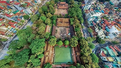 Văn Miếu Quốc Tử Giám ( Flycam )