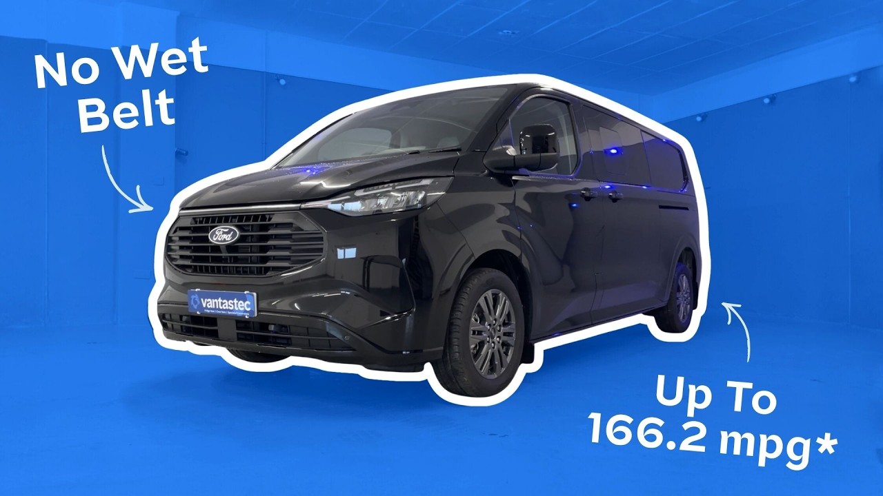 🚐 New Ford Transit Custom PHEV DCIV | Crew Van Walkaround | No Wet Belt
