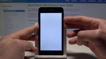 How to Take Screenshot in MICROMAX Bolt Q346 - Capture Screen