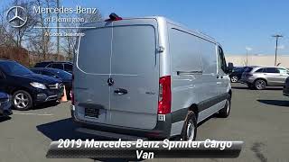 Used 2019 Mercedes-Benz Sprinter Cargo Van 1500 Standard Roof I4 144"RWD, Flemington, NJ 20198793 2019 Mercedes Benz Sprinter 1500 Video Tour With Roger