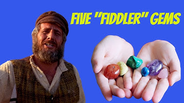 Did you notice these "Fiddler on the Roof" details?