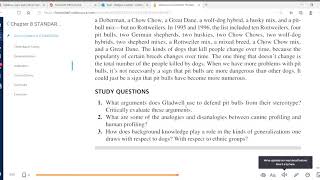 Chapter 8 Reflection of Thinking Socratically