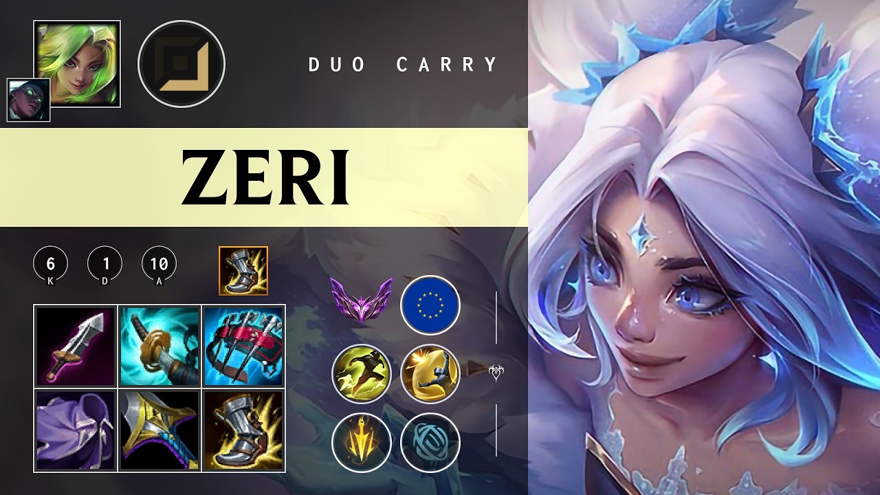 Zeri ADC vs Xayah - EUW Master Patch 26.04
