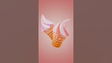 Delicious Icecream Tutorial in Blender