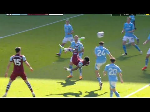 Mohammed Kudus Bicycle Goal | Manchester City - West Ham 3-1 Highlights Goals | Premier League 23/24