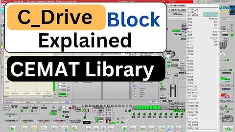 PCS7 CEMAT C DRIVE Block Explained