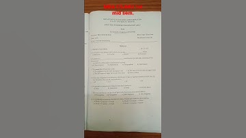 MBA CSJMU kanpur University 1st semester. Quantitative Techniques 1st mid semester.
