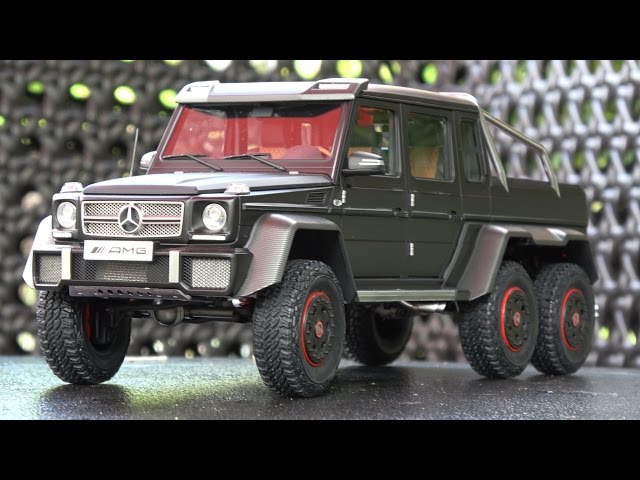 1/18 AUTOart Mercedes-Benz G63 AMG 6x6 review - very high quality