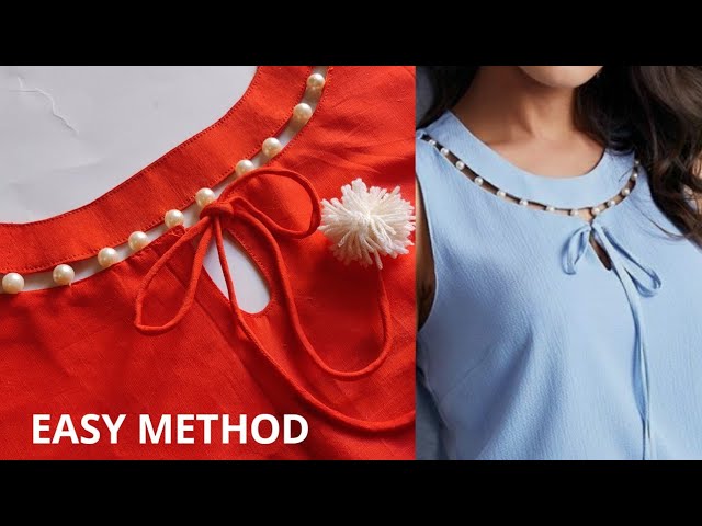 सुन्दर नैक डिजाइन, Drop Neck design