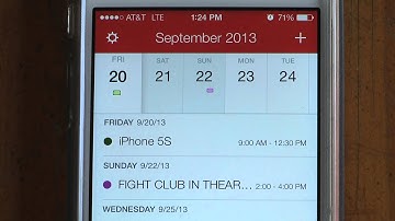 Fantastical 2.0 For iPhone Review & Demo