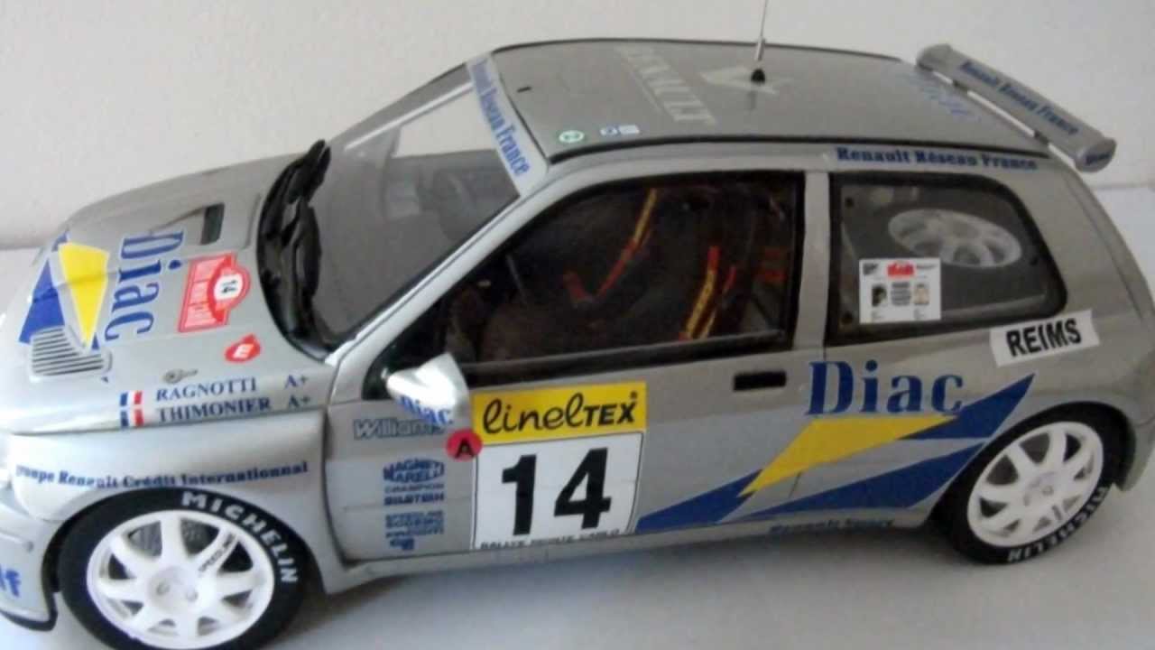 Renault Clio Maxi Ragnotti 1/18 Otto Models de segunda mano por 200 EUR en Torrelavega en WALLAPOP