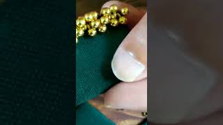 handmade fabric choker making video #shorts