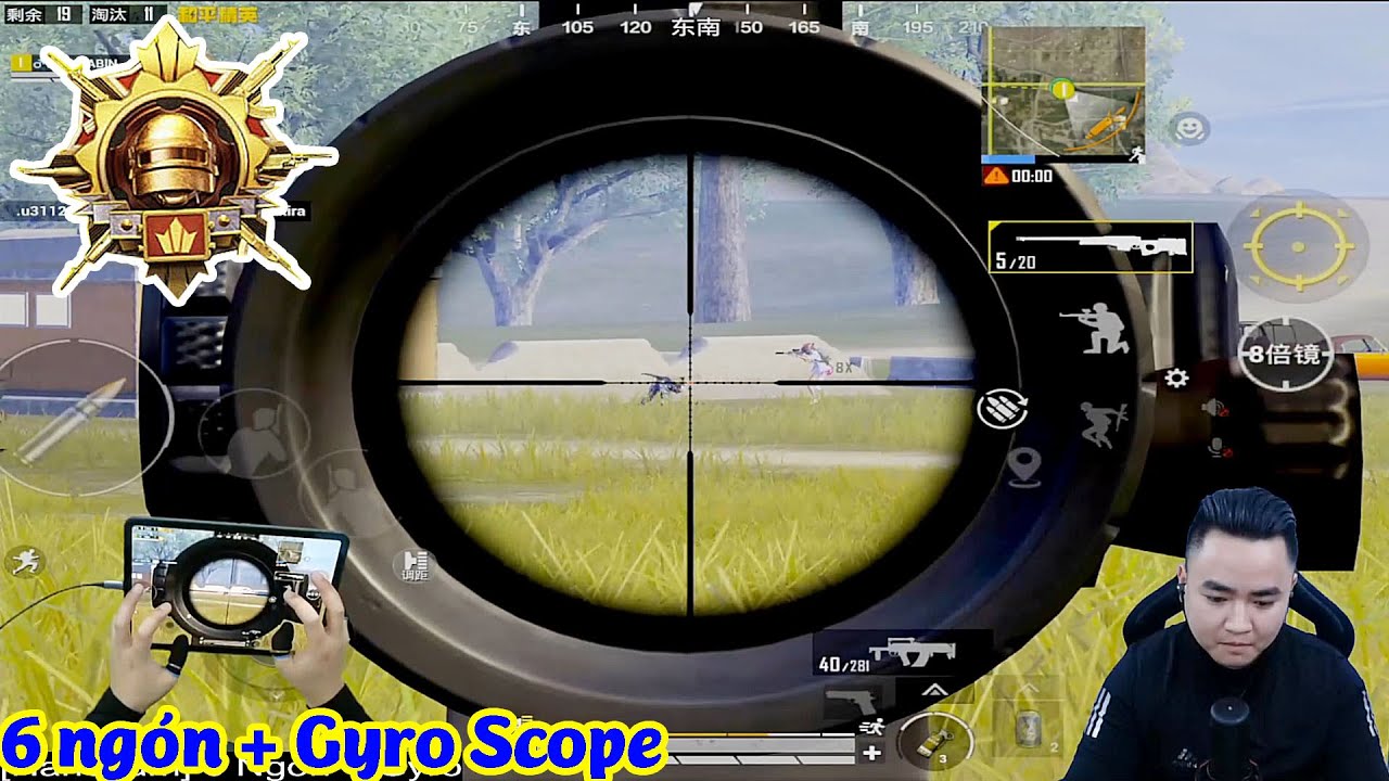 Team bạn "Bày mưu cướp thính" và Cái Kết…😂 | PUBG Mobile | 6 ngón + Gyro Scope