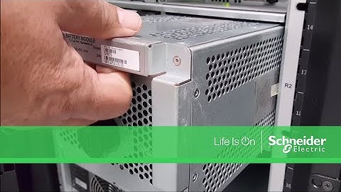 Replacing SYBT5 Battery Module on APC Symmetra LX UPS | Schneider Electric Support