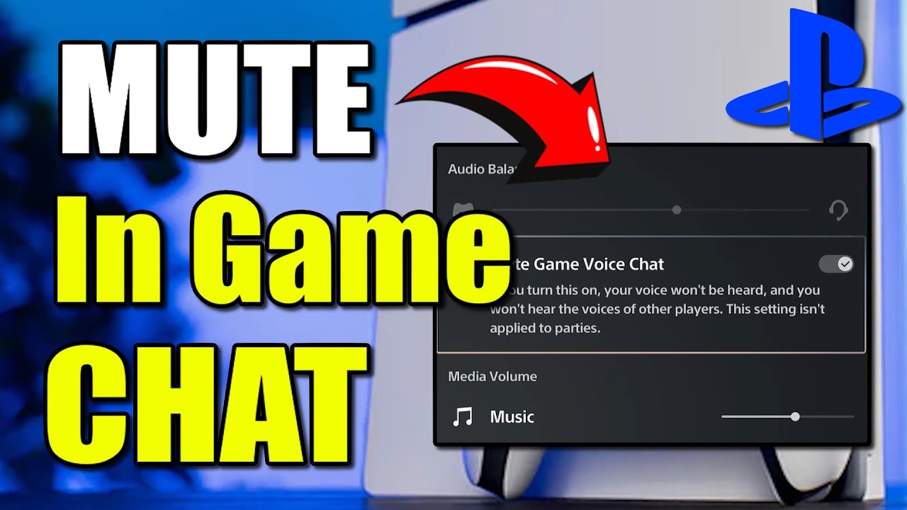 How to MUTE in game VOICE CHAT on Every Game on PS5 (Best Method) - YouTube