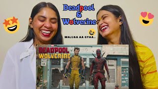 Deadpool & Wolverine | Official Hindi Trailer | The Girls Squad REACTION !!