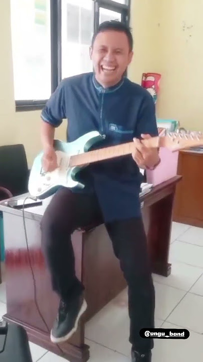 mhon izin cover gitar - Musisi Amatir #berikanakucinta #unguband