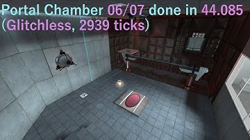 Portal Chamber 06/07 done in 44.085 (Glitchless)