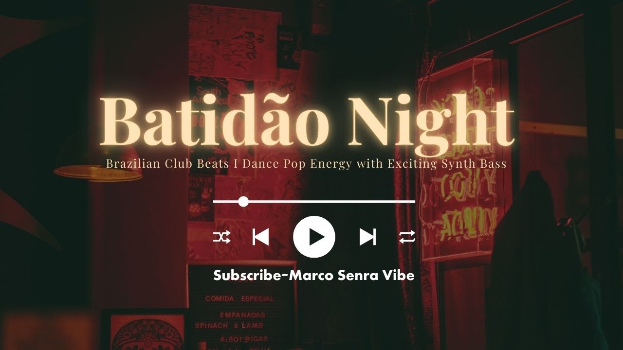 Batidão Night– Brazilian Club Music at 128 BPM | Dance Pop Energy, Tribal Drums & Pulsing Synth Bass