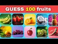 Guess the Fruit in 3 Seconds | Easy to IMPOSSIBLE 🍎🍍🥝
