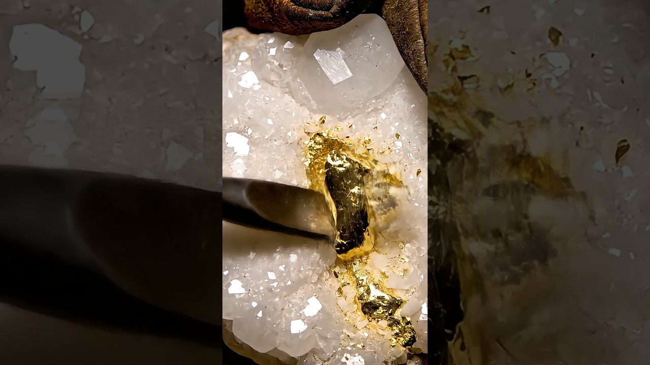Amazing! I found real GOLD QUARTZ 😱🤑 