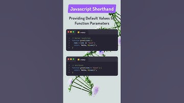 Useful JavaScript shorthand for providing default values to function parameter