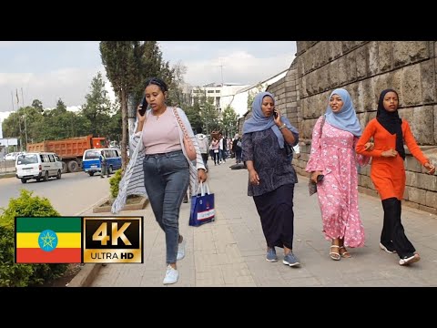 Arada Giorgis , Addis Ababa ,🇪🇹 Ethiopia walking Tour 2024
