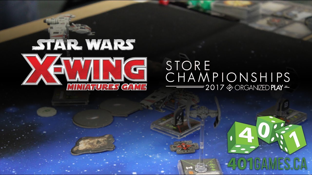 Star Wars XWing Store Championship 401 Games YouTube